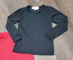 Girl's Charcoal Athletic Tops