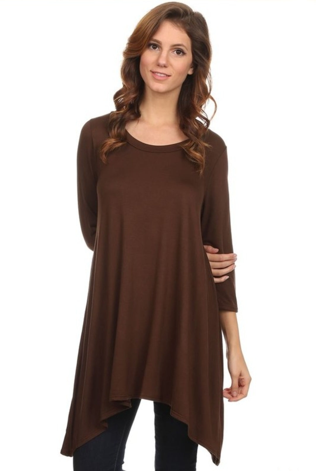Ladies Brown Tunic