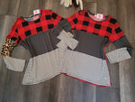 Ladies Buffalo Plaid Tops