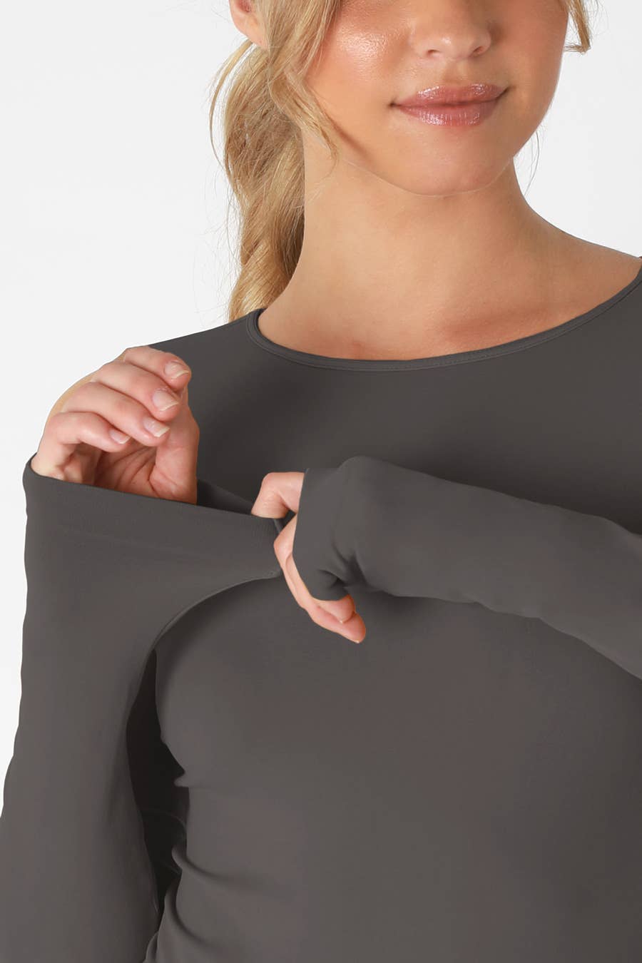 Niki Biki Long Sleeve undershirt Gray