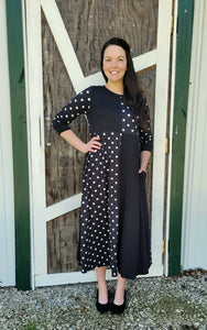 Ladies Polka Dot Dress