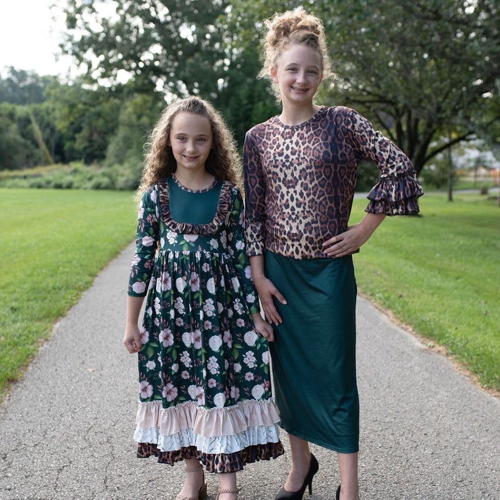 Ladies Forest Midi Skirts