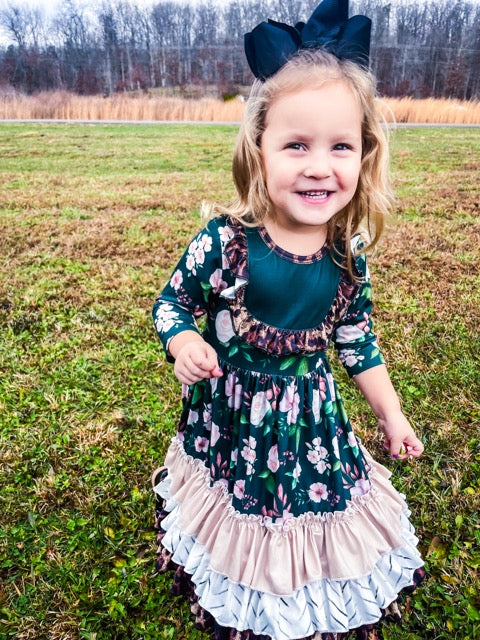 Forest Blossum Braelyn Dress – Sweet Modesty Apparel