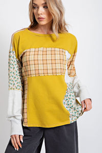 Plaid Boho Easel Top