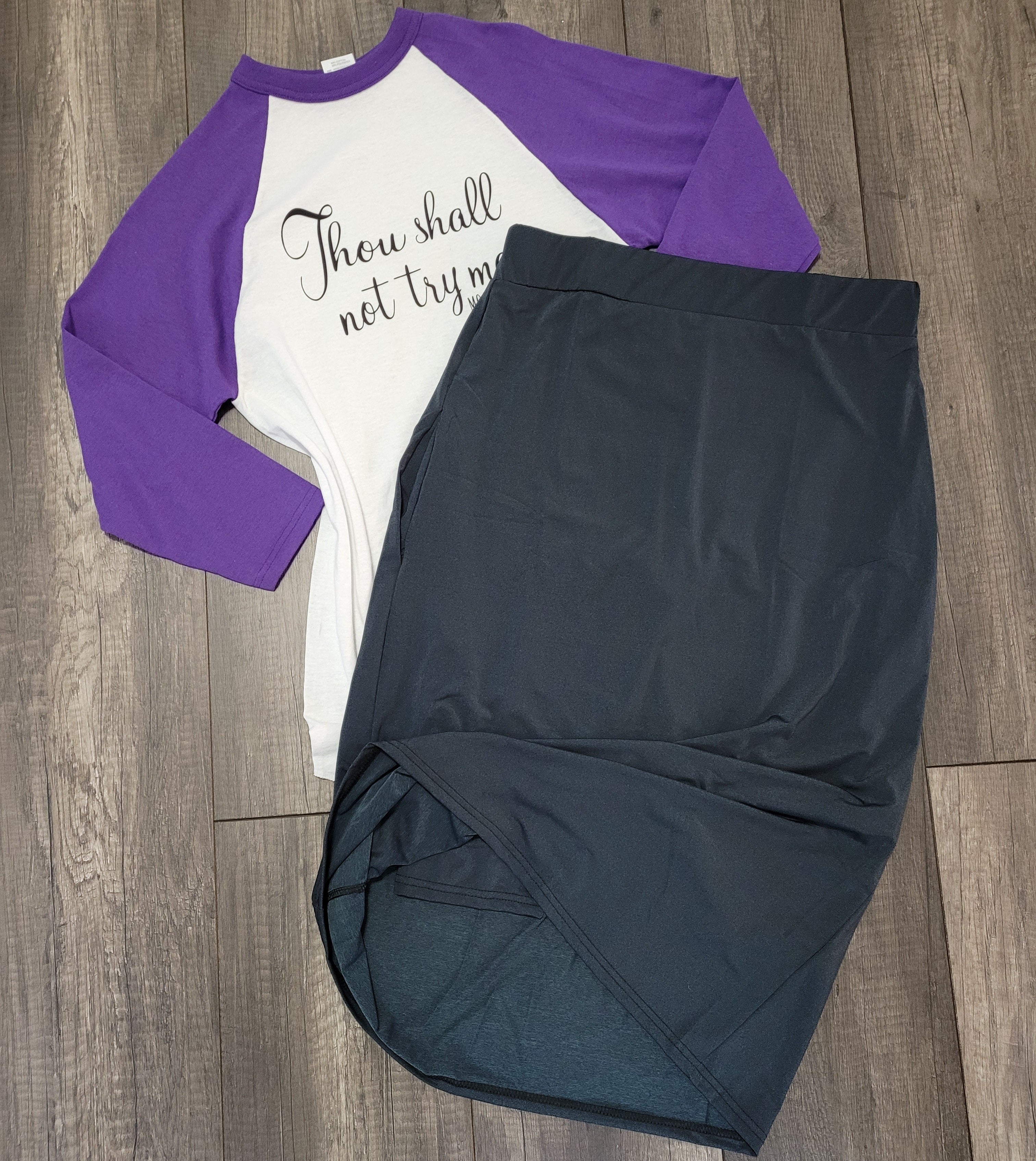 Women's Charcoal Athletic Skirts