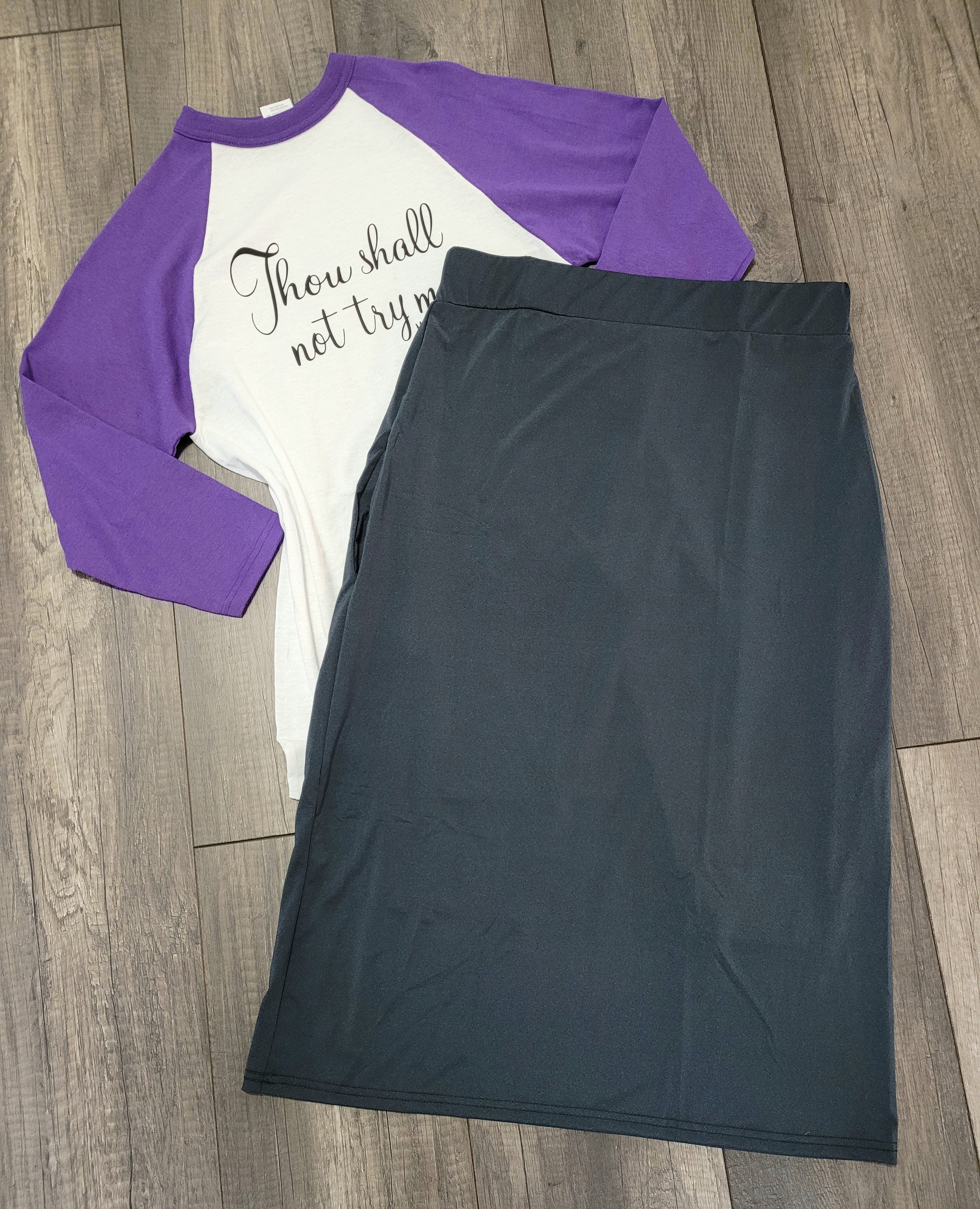 Women's Charcoal Athletic Skirts